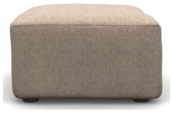 Heart of House Chloe Fabric Footstool - Beige